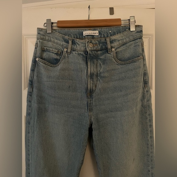 LOFT High Rise Cuffed Jeans - Picture 7 of 10